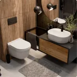 Комплект инсталляции GROHE Solido 38811KF0 с унитазом AQUAme AQM2010 и сиденьем с микролифтом, смыв Quiet (NW0301)