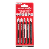 Пилка для лобзика ИНТЕРСКОЛ T-301СD, по дереву, 5 шт. (34190.115)