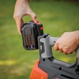 Аккумуляторный садовый воздуходув BLACK+DECKER GWC54PC, 54 В, 1.5 Ач