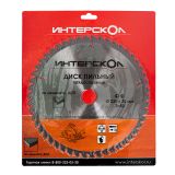 Диск пильный по ламинату ИНТЕРСКОЛ 50 зубьев, 235х30х2.4 мм (2121923505000)