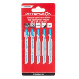 Пилка для лобзика ИНТЕРСКОЛ T-118АF, по металлу, 5 шт. (36157.085)