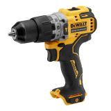 Ударная дрель-шуруповерт DEWALT DCD706D2, 12 В, 1500 об/мин, 25500 уд/мин, с 2 АКБ 2 Ач и ЗУ, в кейсе TSTAK (DCD706D2-QW)