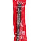 Бур ИНТЕРСКОЛ 2 спирали, 2 резца, SDS-Plus, 6x110 мм (2011011000600)