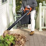 Пылесос/воздуходув садовый аккумуляторный BLACK+DECKER GWC3600L20 с аккумулятором и ЗУ, 36 Вольт