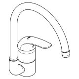 Смеситель для кухни GROHE Euroeco, хром (32752000)