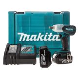 Аккумуляторный ударный гайковерт Makita DTW251RME, 18 В, 230 Нм, 3200 уд/мин, с 2 АКБ 4 Ач и ЗУ, в кейсе