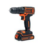 Аккумуляторная дрель-шуруповерт BLACK+DECKER BDCD18K, 650 об/мин, 10.3/30 Нм, ЗУ