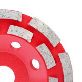 Чашка алмазная ИНТЕРСКОЛ 2-ряда, 125х22.2х5 мм, 13300 об/мин (10102.125)