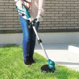 Аккумуляторный триммер Makita UR100DWAEX, с 2 АКБ и ЗУ