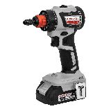 Аккумуляторная дрель-шуруповерт ИНТЕРСКОЛ Комби ДА-13/18В 50, 18 В, 1600 об/мин, с 2 АКБ 2 Ач и ЗУ, в кейсе (776.2.2.79)