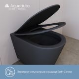 Комплект инсталляции GROHE Solido 38811KF0 с унитазом Aqueduto CONE CONT2140 и сиденьем с микролифтом (NW0546)