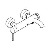 Смеситель для ванны GROHE Essence, холодный рассвет глянец, (33624GL1)