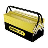 Ящик для инструмента Expert Cantilever с 5 раскладными секциями металлический желто-черный STANLEY 1-94-738, 45х20,8х20,8 см