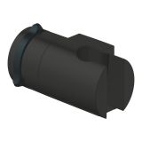 Держатель для ручного душа GROHE Tempesta регулируемый, матовый чёрный (275952431)