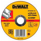 Круг обдирочный по металлу DEWALT DT42320, 125 x 6 мм