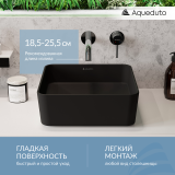 Комплект инсталляции GROHE Solido 38811KF0 с унитазом Aqueduto OVO OVOT2140 и раковиной Aqueduto ESPIRAL ESP0340 (NW0574)