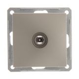 Розетка TV оконечная Systeme Electric (Schneider Electric) W59, шампань RTS-151-4-86