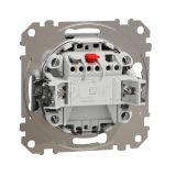 Выключатель 1-клавишный, схема 1 10АХ Schneider Electric Sedna Design, алюминий SDD113101