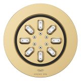 Боковой душ GROHE Rainshower Aqua, круглый, 2 режима струи, холодный рассвет матовый (26801GN0)