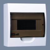 Корпус пластиковый серии ЩРВ-П навесной 8 модулей IP41 DEKraft, 31010DEK