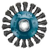Щетка проволочная конусная Makita 100 мм, (D-39861)