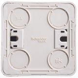 Выключатель 2-клавишный Systeme Electric (Schneider Electric) Etude, кремовый BA10-002K