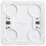 Переключатель 1-клавишный Systeme Electric (Schneider Electric) Etude, белый BA10-004B