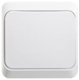 Переключатель 1-клавишный Systeme Electric (Schneider Electric) Etude, белый BA10-004B