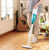 Аккумуляторный пылесос Makita, 12 В, 5 кПа, 1400 л/мин, со встроенной АКБ 2 Ач и ЗУ, CL117FDX1