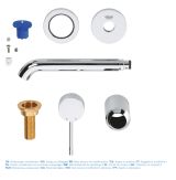 Внешняя часть смесителя для раковины GROHE Essence на 2 отверстия, M-Size, хром (19408001)