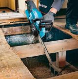 Аккумуляторная цепная пила Makita DUC357SF, 18 В, 35 см, 7.7 м/с, с АКБ 3 Ач и ЗУ