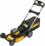 Аккумуляторная газонокосилка DEWALT DCMWP134W2, 2х18 В, 2800 об/мин, 67 л, с 2 АКБ 8 Ач и ЗУ (DCMWP134W2-QW)