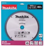 Пильный диск по мультиматериалу Makita D-81751, 260х30х1.8 мм