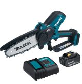 Аккумуляторная цепная пила Makita DUC150SF, 18 В, 15 см, 8 м/с, с АКБ 3 Ач и ЗУ