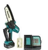 Аккумуляторная цепная пила Makita DUC150SF, 18 В, 15 см, 8 м/с, с АКБ 3 Ач и ЗУ