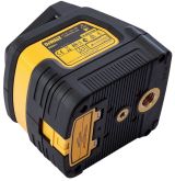Лазерный нивелир DEWALT DW0811, на батарейках, красный луч, 30 м, в кейсе (DW0811-XJ)