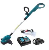 Триммер аккумуляторный Makita DUR181SY, 18 В, 7800 об/мин, с АКБ 1.5 Ач и ЗУ