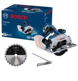 Аккумуляторная циркулярная пила Bosch GKS 185-LI, 18 В, 165 мм, 5000 об/мин, без АКБ и ЗУ, 06016C1221