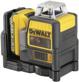 Самовыравнивающийся линейный КРАСНЫЙ лазерный уровень DEWALT DCE0811D1R