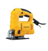Лобзик STANLEY SJ60, 600 Вт, ход 19 мм, 3000 ход/мин, max глубина 75 мм, смена пилки без ключа