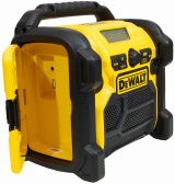 Аккумуляторный радиоприемник DEWALT DCR020, 12/18 В, с возможностью работы от сети, 10 Вт, без АКБ и ЗУ (DCR020-XJ)