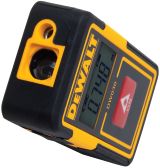 Аккумуляторный лазерный дальномер DEWALT DW030PL, 3.7 В, красный луч, 9 м, со встроенной АКБ (DW030PL-XJ)