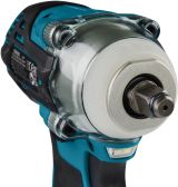 Аккумуляторный ударный гайковерт Makita, 500 Нм, 3200 об/мин, 4000 уд/мин, с 2 АКБ 5 Ач и ЗУ, в кейсе MakPac, DTW302RTJ