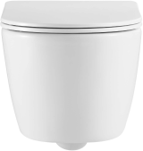 Унитаз Aquatek БЕТТА подвесной с сиденьем с микролифтом, белый AQ1253W-00