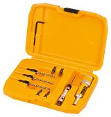 Набор пилотных сверл с зенкерами DEWALT DT7612, Flip&Drive по дереву мм, 12 шт. (DT7612-XJ)