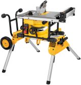 Дисковая настольная пила DEWALT DWE7485RS, 1850 Вт, 210 мм, 5800 об/мин, с подставкой на колесах (DWE7485RS-QS)