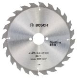 Пильный диск Bosch ECO WO 190x30-24T (2608644376)