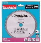 Диск пильный Makita STANDARD, 165х20х2.2 мм, 10 шт. (D-81206-10)
