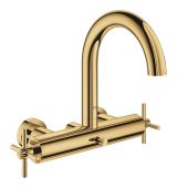 Смеситель для ванны GROHE Atrio двухвентильный, внешнего монтажа, холодный рассвет глянец (25010GL3)