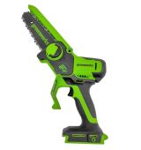 Цепная мини пила аккумуляторная Greenworks, 24V, 15 см, бесщеточная, без АКБ и ЗУ, 2008707
